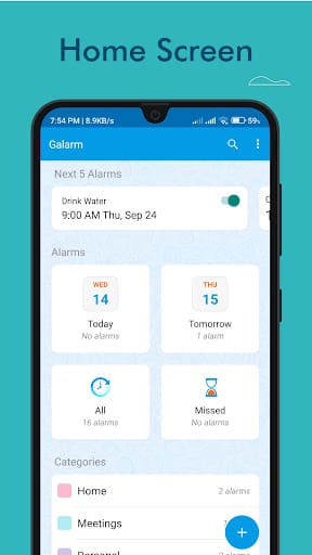 Galarm – Alarms and Reminders v7.3.0 [Mod]