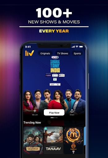 SonyLIV: Originals, Hollywood, LIVE Sport, TV Show v6.15.26 [Mod]