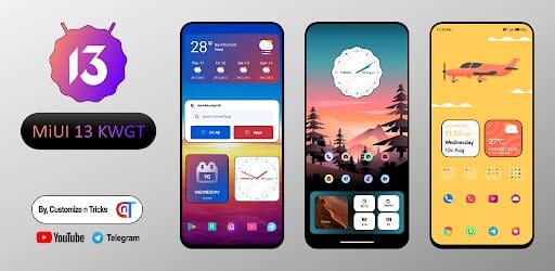 MiUI 13 KWGT – Material You v3.1.1 [Mod]