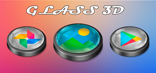 Glass 3D Icon Pack v1.3 [Patched]