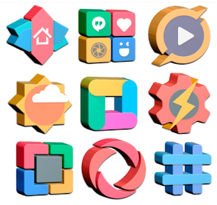 Real3D – Icon Pack v1.7 [Patched]