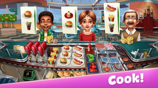 Cooking Fever: Restaurant Game v16.1.3 [Unlimited Coins/Gems]