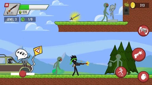 Stickman vs Zombies v1.5.17 [Unlimited Money]