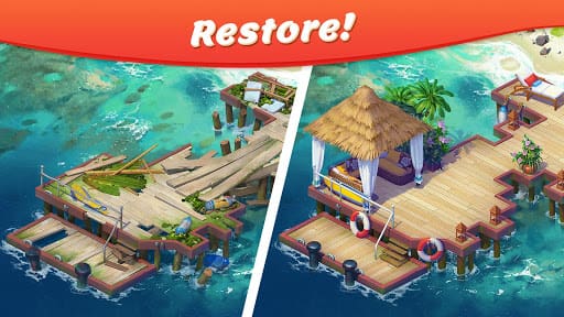 Tropical Forest: Match 3 Story v2.16.9 [Unlocked]