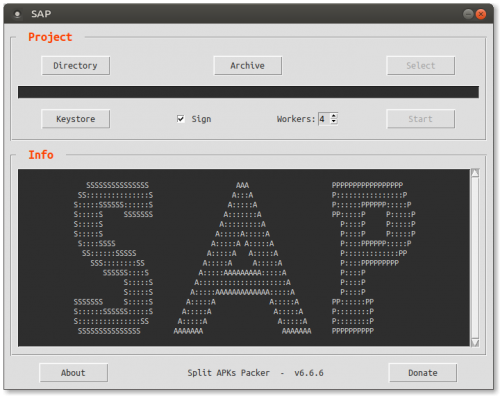 SAP (Split APKs Packer) v6.9.11