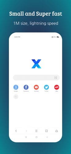 XBrowser – Super fast and Powerful v4.0.0 build 688 (beta3) [Mod]