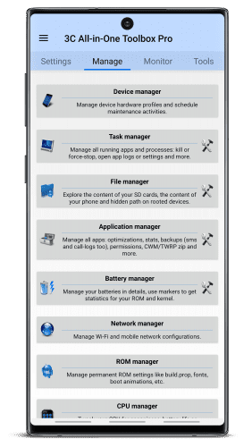 3C All-in-One Toolbox v2.7.1e [Pro] [Mod Extra]