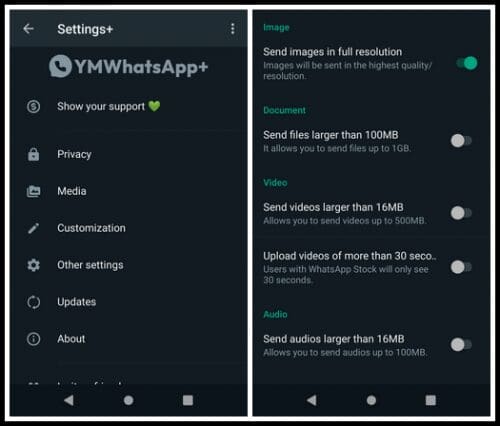 YMWhatsApp+ v29.0 [Free]