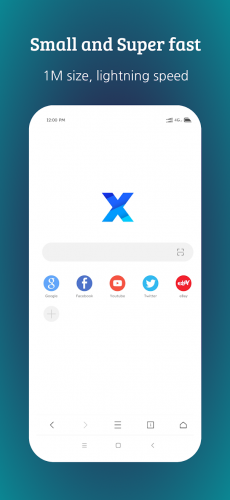 XBrowser – Super fast and Powerful v4.0.0 build 694 [Mod]