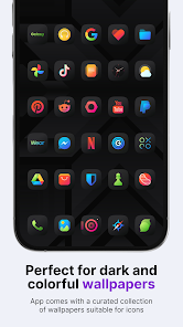 Athena Dark Icon Pack v40.60.5 [Patched]