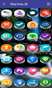 Pixel Pie 3D – Icon Pack v6.6 [Patched]