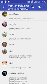 Contacts VCF v4.2.69 [Premium]