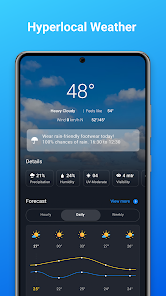 1Weather: Forecast & Radar v5.3.7.2 [Pro] [Mod Extra]