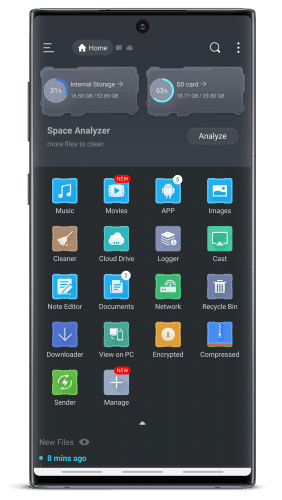 ES File Explorer File Manager v4.4.0.2 [Premium] [Mod Extra]