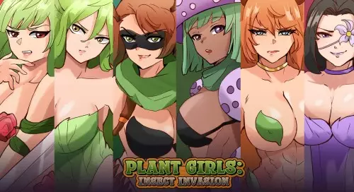 Plant Girls Insect Invasion
